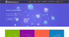 Desktop Screenshot of gcfaprendelibre.org
